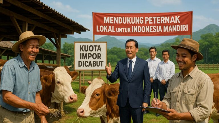Kuota Impor Sapi Hidup Dicabut, Peternak Lokal Semakin Kuat