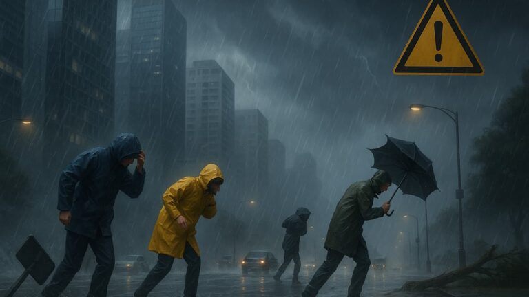 Peringatan Cuaca Ekstrem BMKG: Hujan Lebat dan Angin Kencang | Nasional