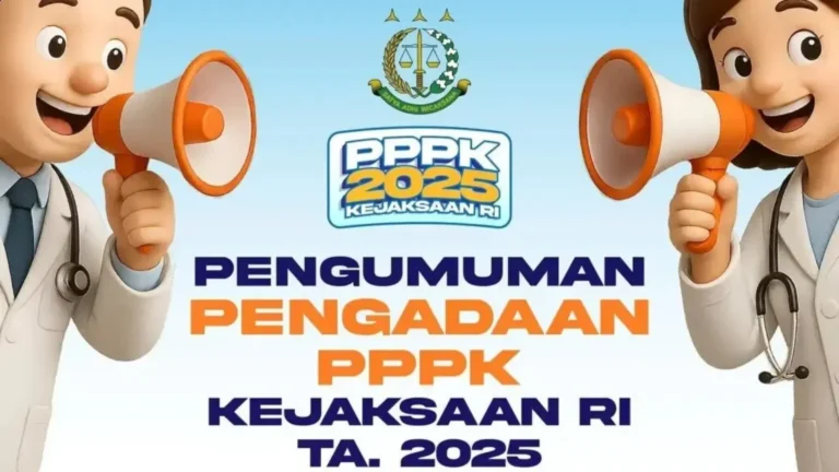 Panduan Lengkap Pendaftaran PPPK Nakes Kejaksaan 2025 dan Jadwalnya