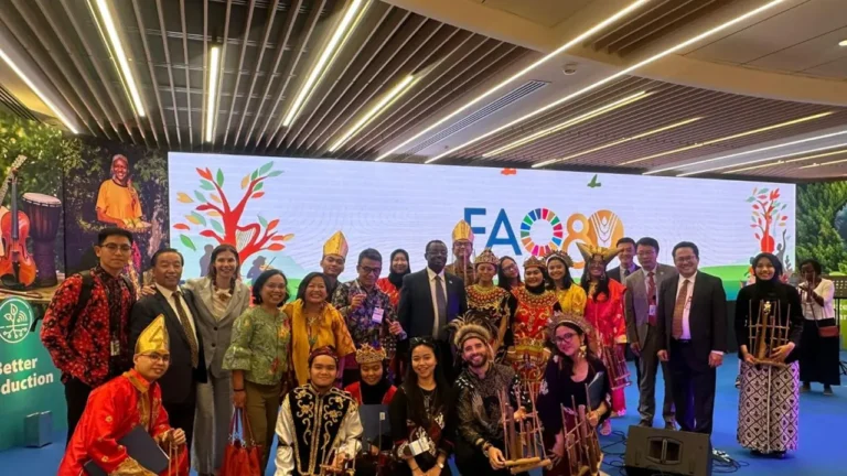 Tim Angklung Indonesia Tampil di Acara FAO Roma 2025 | Ekonomi