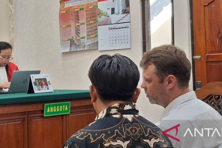 JPU Ajukan Hukuman Seumur Hidup untuk WN Ukraina di Bali