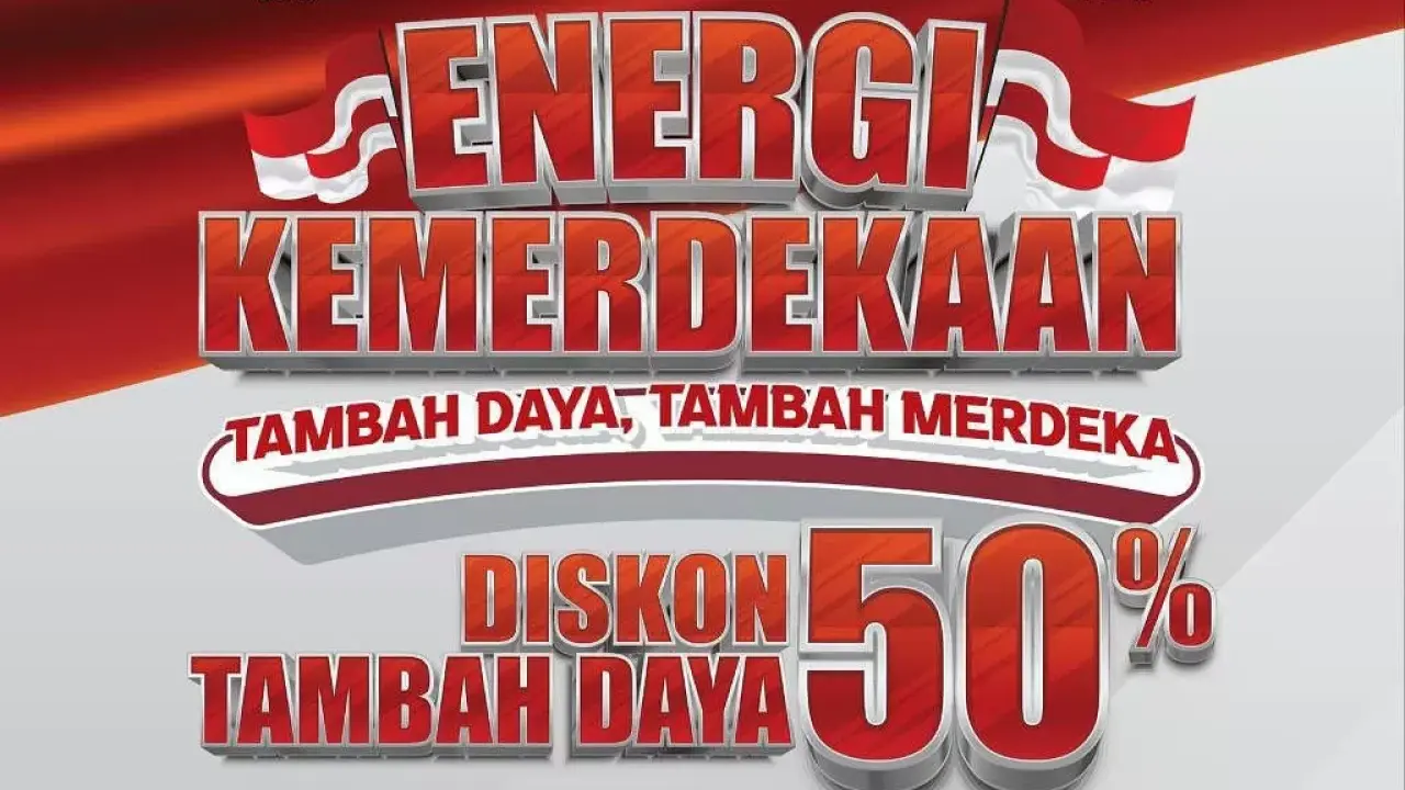Diskon Tambah Daya 50% PLN Rayakan HUT ke-80 RI! | Ekonomi