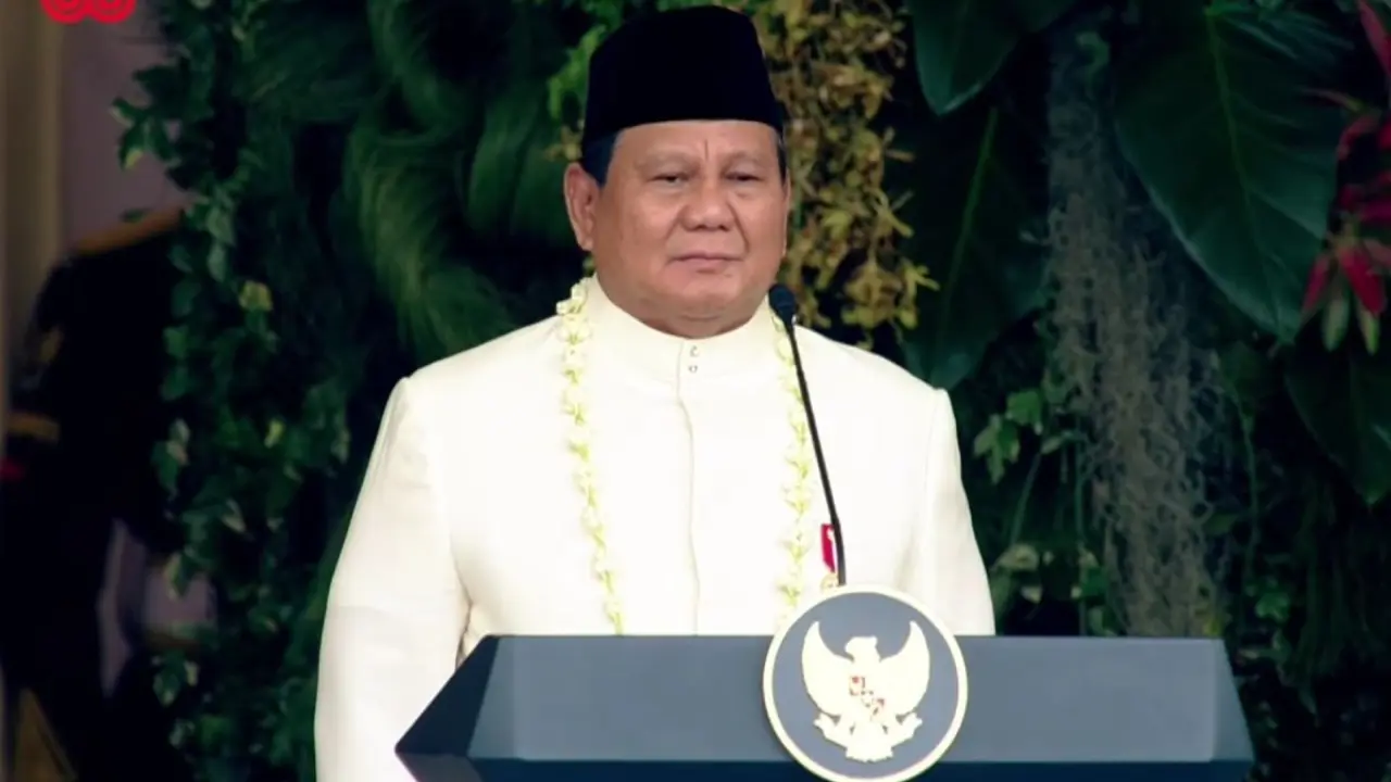 Prabowo Hadiri HUT ke-80 RI dengan Baju Adat Melayu yang Anggun | Nasional