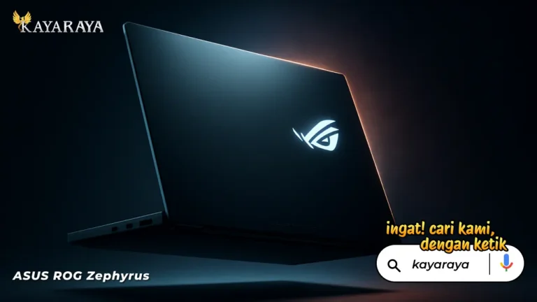 ASUS ROG Zephyrus 2025 Resmi Rilis: Layar OLED 3K 120Hz, RTX 50 Series & AI Copilot+