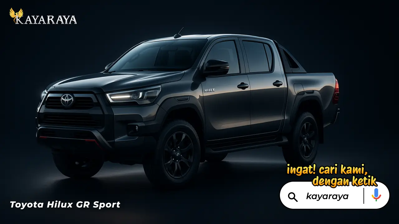 Toyota Hilux GR Sport 2025 Indonesia Rasa Dakar: 204 PS, Suspensi Monotube, TSS, Harga Spot Order Mulai Rp785 Juta | Otomotif