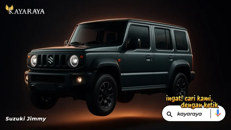 Tren Suzuki Jimny 5 Pintu 2025: Harga OTR Jakarta Mulai Rp474 Juta, Spesifikasi Tangguh, AllGrip Pro, Enam Airbag Standar