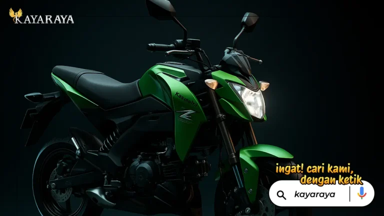 Kawasaki Z125 PRO Harga Indonesia Mulai Rp49 Jutaan, Mini Streetfighter Lincah, Konsumsi Irit, Fitur Mewah Kelas Pemula 2025