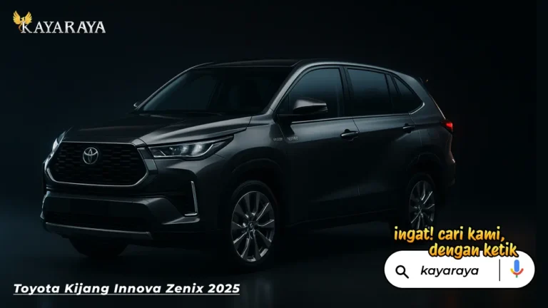 Innova Zenix 2025 Siap Jadi MPV Favorit, Tawarkan Teknologi Canggih dan Konsumsi Super Irit