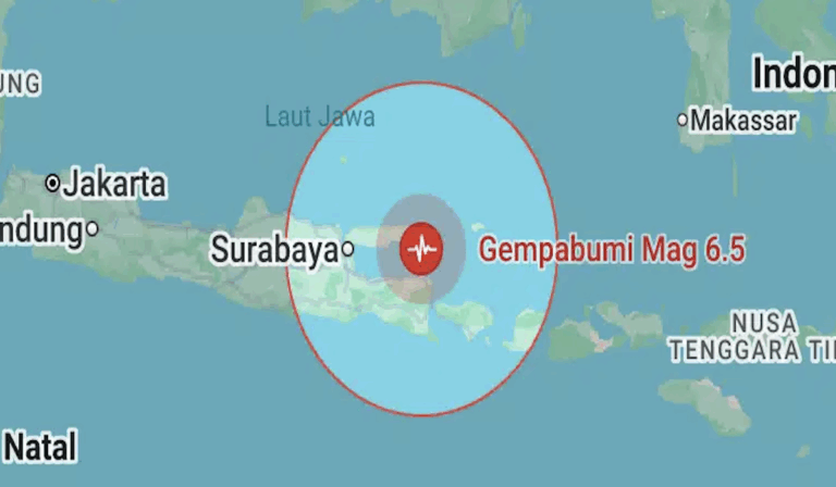 BMKG Sumenep Catat Sejarah Gempa Besar yang Menghancurkan