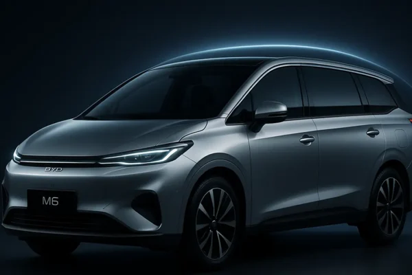 BYD M6 MPV Listrik Resmi Hadir, Jarak 530 Km, Baterai Blade 71,8 kWh, Kabin 6/7 Kursi Ramah Keluarga byd m6