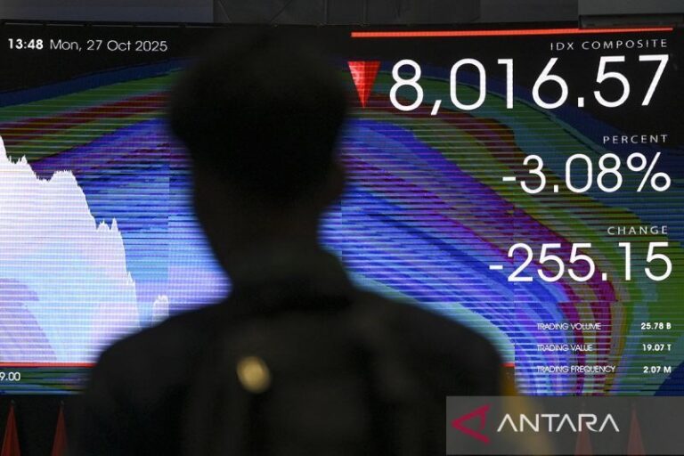 IHSG Rabu Pagi Menguat Sebanyak 25,77 Poin