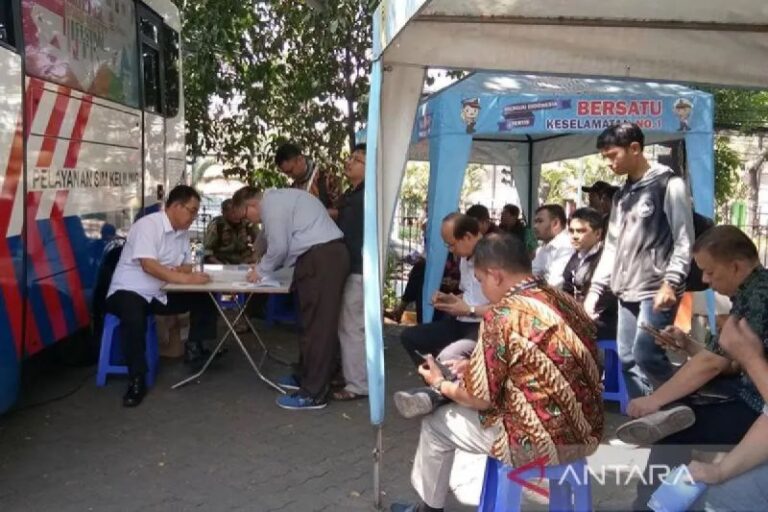 SIM Keliling Tersedia di Lima Lokasi Jakarta pada Hari Kamis