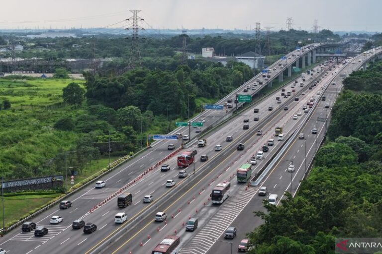 Arus Balik ke Jakarta via MBZ Melonjak 202% H+3 Lebaran