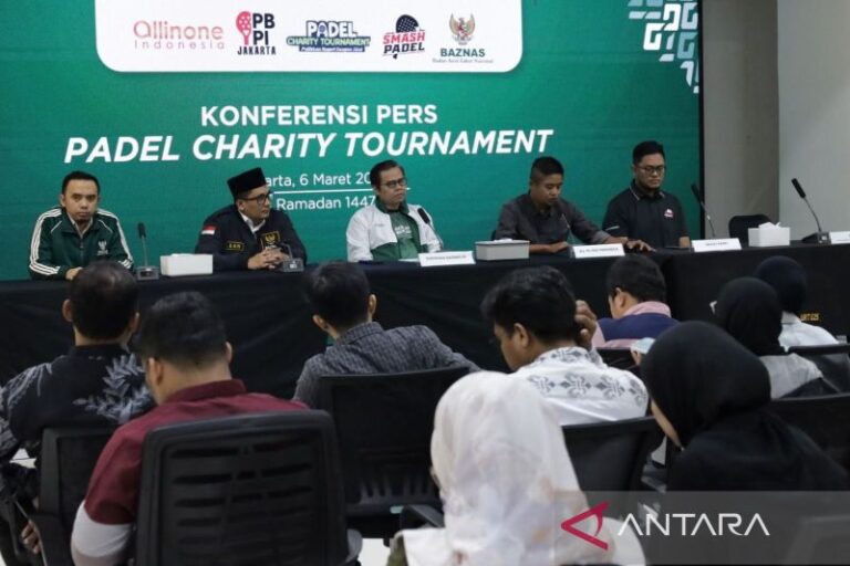 Baznas RI dan PBPI Ajak Warga Berinfak Lewat Turnamen Padel 2026