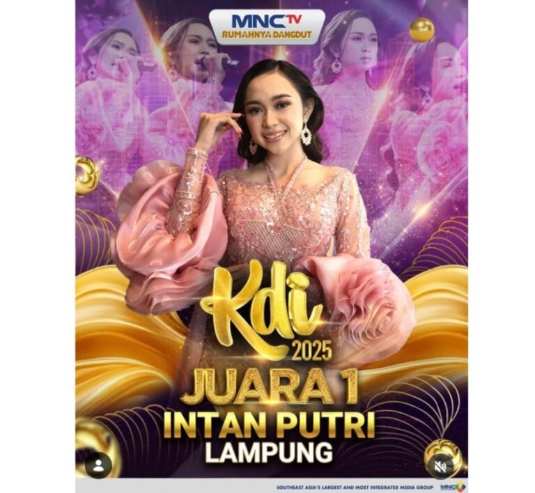 Intan Putri dari Lampung Raih Juara KDI 2026 dengan Hebat