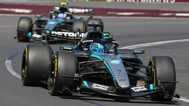 F1 live Australia 2026: Russell Menang, Mercedes Dominan | Olahraga