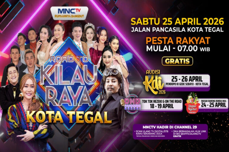 MNCTV Sambangi Pemirsa dengan Road To Kilau Raya di Tegal