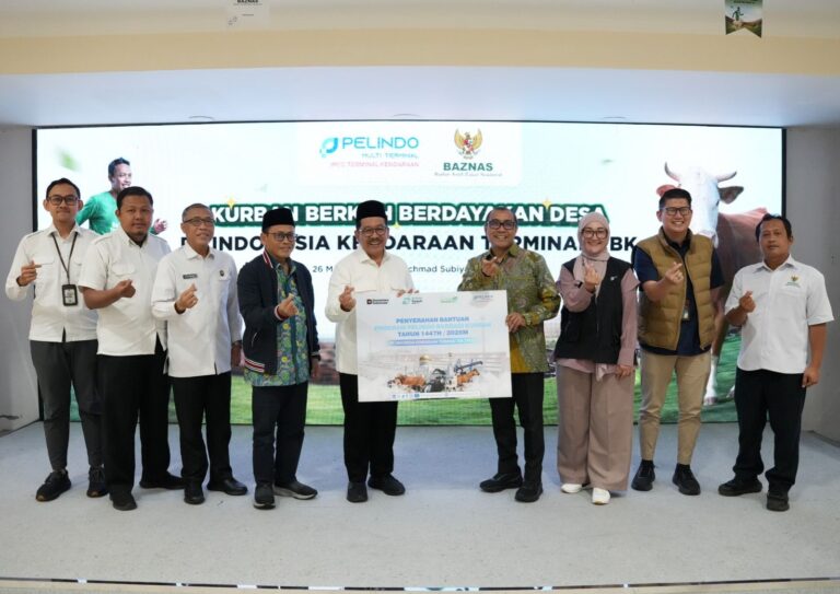 Baznas Terima 12 Ekor Sapi Kurban dari PT Indonesia Kendaraan