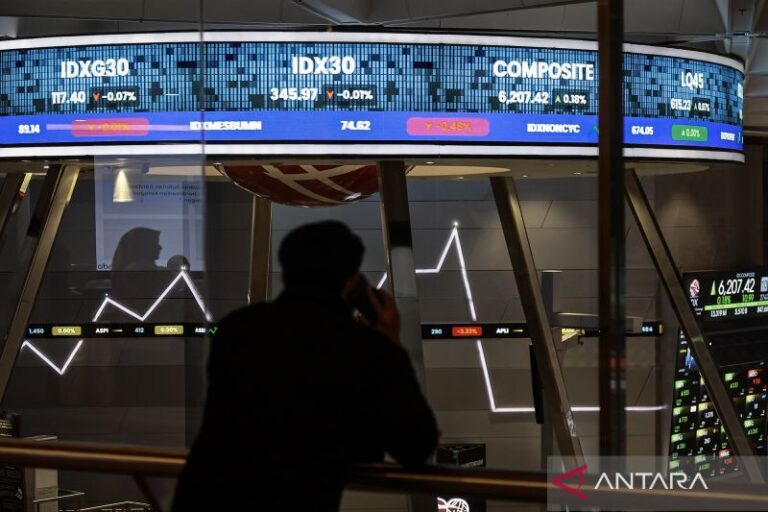 IHSG Rabu Menguat 10,57 Poin di Level 6.141