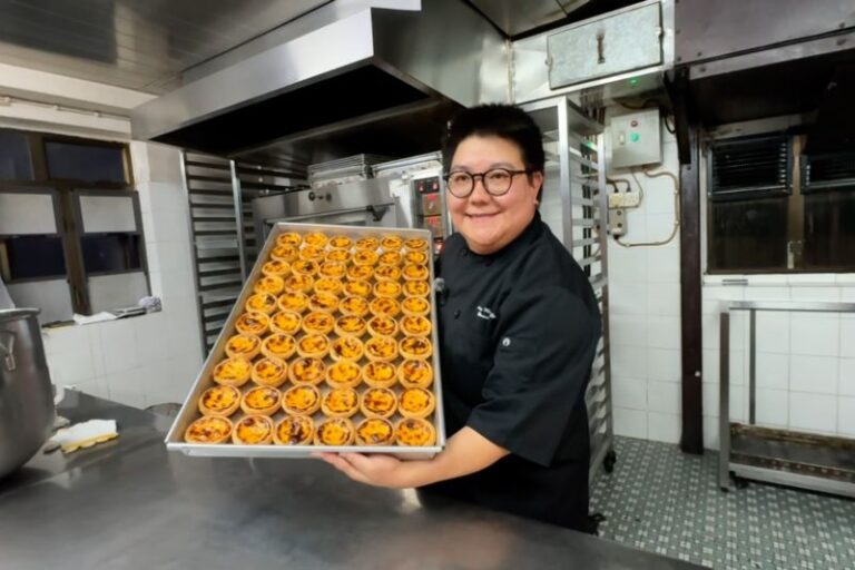 Egg Tart Legendaris Makau di Lord Stow’s Bakery